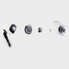Casti wireless Xiaomi Buds 5 Pro WiFi M2438E1, 10 ore, BT 5.4, ANC pana la 55 dB, Qualcomm XPAN, aptX Lossless, Hi-Res Audio, IP54, Negru