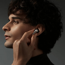 Casti wireless Xiaomi Buds 5 Pro WiFi M2438E1, 10 ore, BT 5.4, ANC pana la 55 dB, Qualcomm XPAN, aptX Lossless, Hi-Res Audio, IP54, Negru