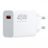 Xiaomi Turbo Charging MDY-17-EF töltő, PD 45 W, számos védelmi funkcióval, fehér
