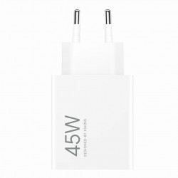 Зарядно устройство Xiaomi Turbo Charging MDY-17-EF, PD 45 W, Множество защити, Бял