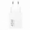 Φορτιστής Xiaomi Turbo Charging MDY-17-EF, PD 45 W, Πολλαπλές προστασίες, Λευκός