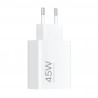 Incarcator Xiaomi Turbo Charging MDY-17-EF, PD 45 W, Protectii multiple, Alb