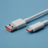 Xiaomi 40032 töltőkábel, PD, 1 méter, 6 A, Type-A – Type-C, fehér