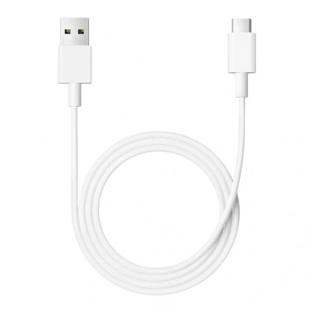 Xiaomi K43220 töltőkábel, 1 méter, 3 A, Type-A – Type-C, USB 2.0, fehér