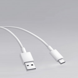 Xiaomi K43220 Charging Cable, 1 meter, 3 A, Type-A to Type-C, USB 2.0, White