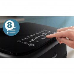 Philips NA351/00 Double Hot Air Fryer, 2750 W, 6+3 L, 80–200°C, 1.5 kg, 8 programs, Touchscreen display, Copy and sync, Black/Silver
