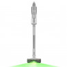 Κάθετη ηλεκτρική σκούπα Levoit VortexIQ LSV-V221-VEU, 210 W, 0,85 λ, 50 λεπτά, 3 επίπεδα ισχύος, Πράσινο φως στη βούρτσα NeoSight™, Φίλτρο HEPA 5 επιπέδων, Κεφαλή 180°, Λευκό/ασημί