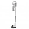 Κάθετη ηλεκτρική σκούπα Levoit VortexIQ LSV-V221-VEU, 210 W, 0,85 λ, 50 λεπτά, 3 επίπεδα ισχύος, Πράσινο φως στη βούρτσα NeoSight™, Φίλτρο HEPA 5 επιπέδων, Κεφαλή 180°, Λευκό/ασημί