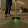 Levoit VortexIQ LSV-V221-VEU Upright Vacuum Cleaner, 210W, 0.85 L, 50 min, 3 power settings, NeoSight™ brush with green light, 5-stage HEPA filter, 180° head, White/Silver