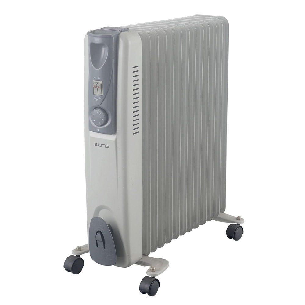 Radiator ulei Elite EOH-13250, 2500W, 3 grade. Termostat, 13 aripioare, alb