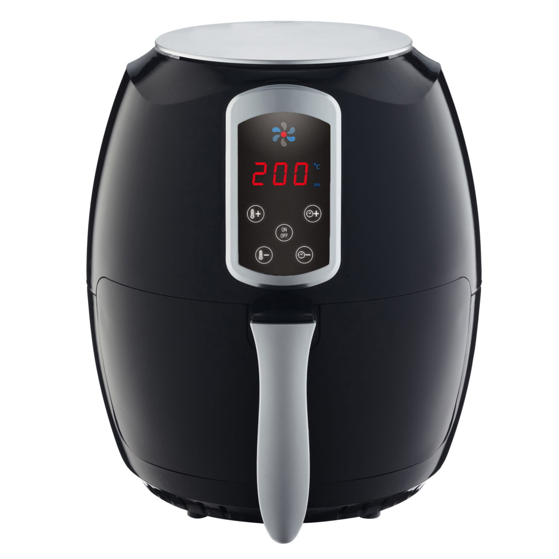 Friteuza cu aer cald Voltz V51980K, 1400W, 3,5 L, Digitala, Timer 60 min, Negru