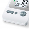 Beurer BM 26 Blood Pressure Monitor, Memory, Automatic Measurement, Arrhythmia Detection, White