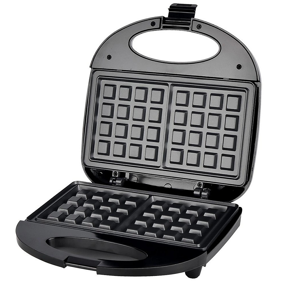 Гофретник Esperanza EKT008, 1000W, Незалепващо покритие, Черен