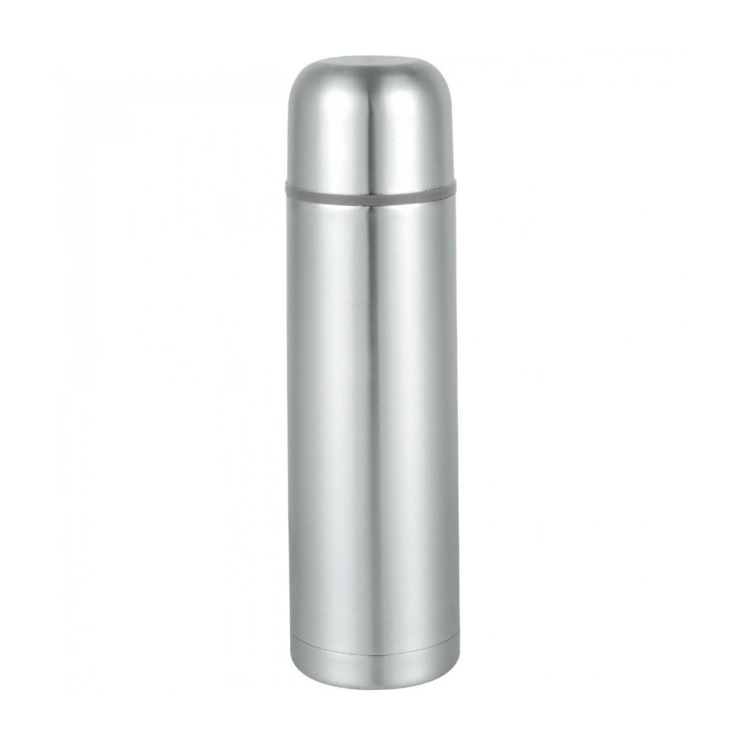 Thermos Rosberg R52010A, 1 litru, Cu sac și cană, Dop, Oțel inoxidabil