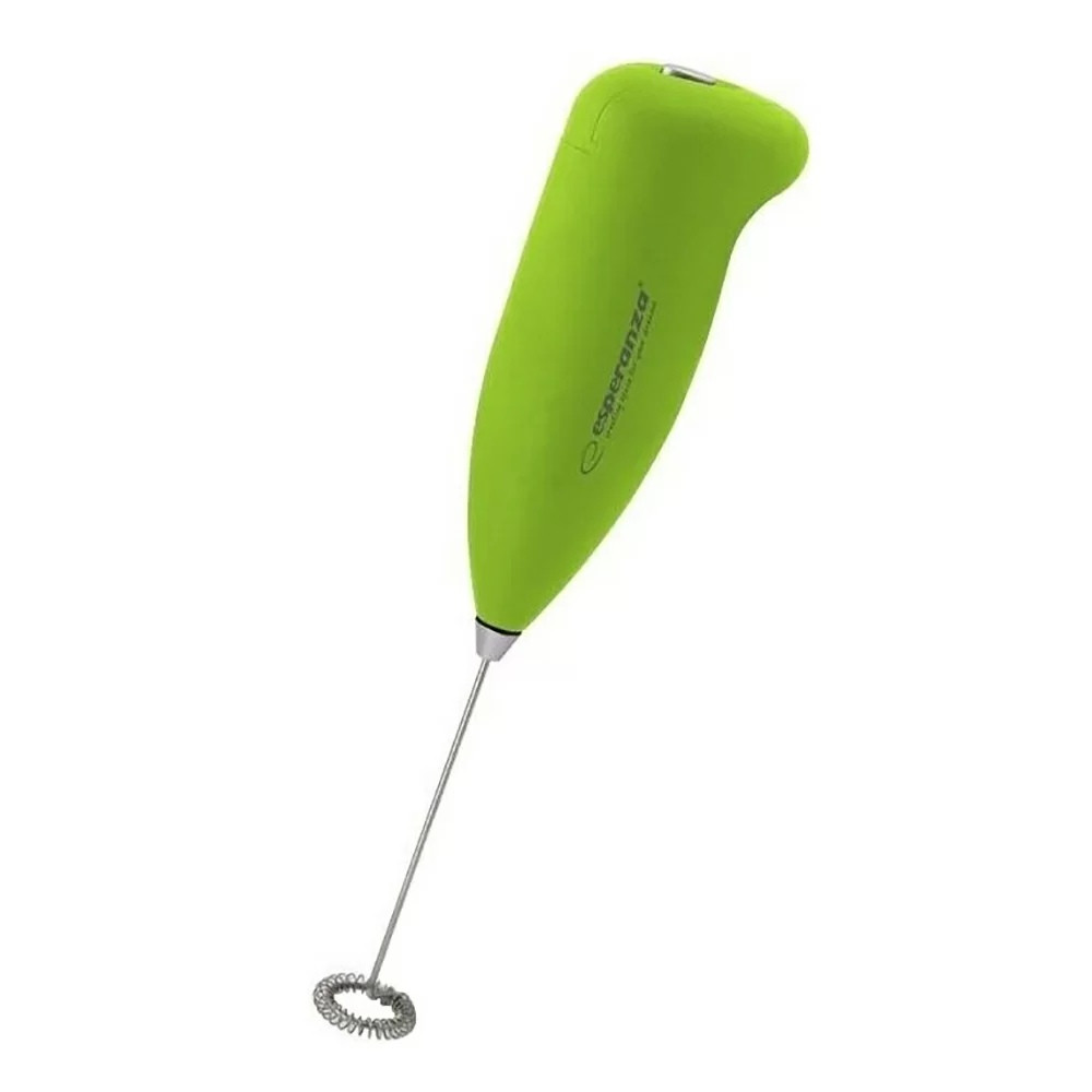 Mixer frappe Esperanza EKF001G, 21,5 cm, 2xAA, Verde