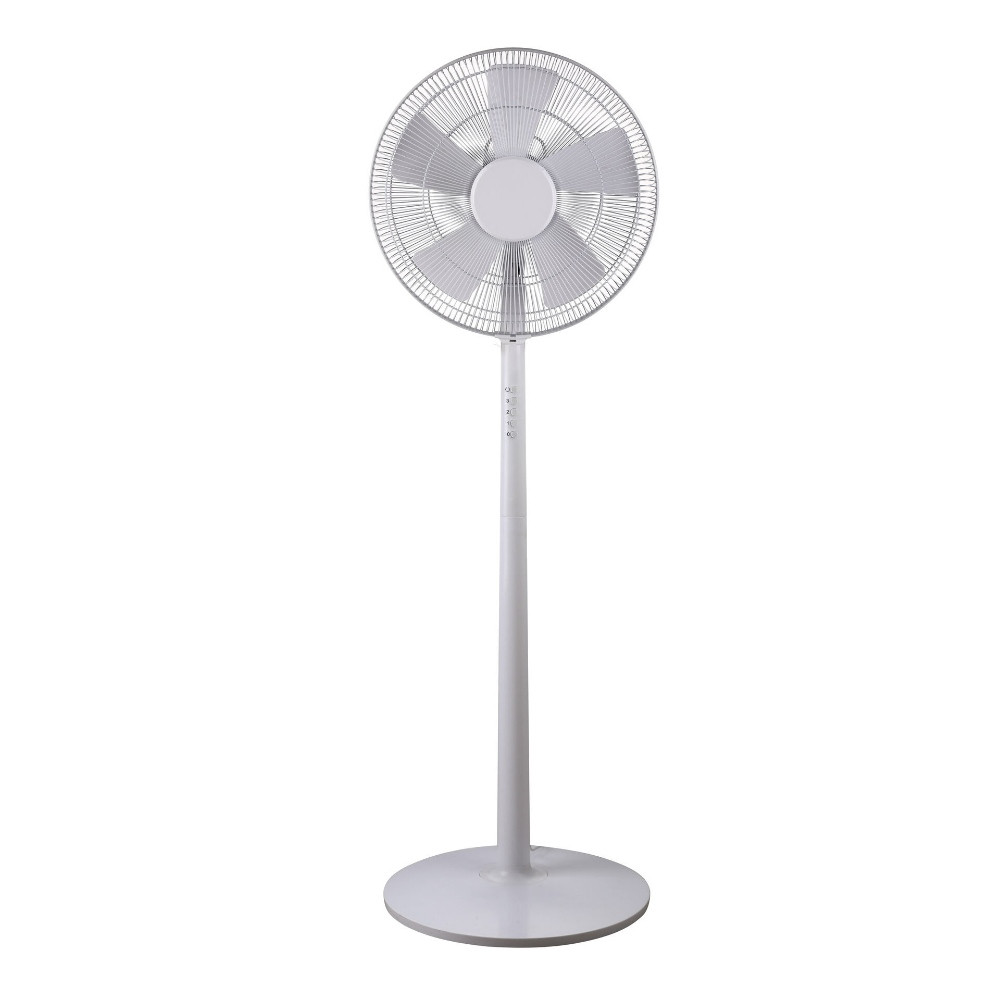 Ventilator cu suport Finlux FSF-1666, 55W, 40cm, 5 pale, 3 viteze, alb