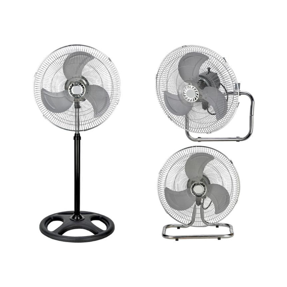 Ventilator 3 în 1 SAPIR SP 1760 M16-3, 55W, 40 cm, 3 trepte, aripioare metalice, în picioare / de pe