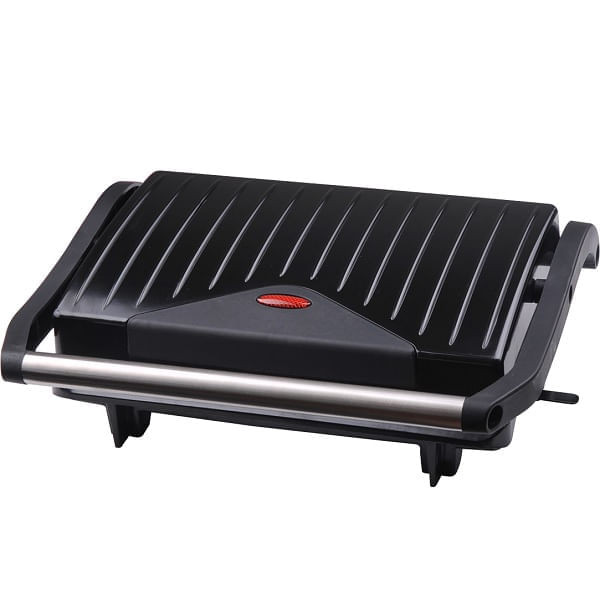 Sandwich maker- grill MUHLER MHT-888G, 750W, 23x14.5 cm, Placi nonaderente, Negru