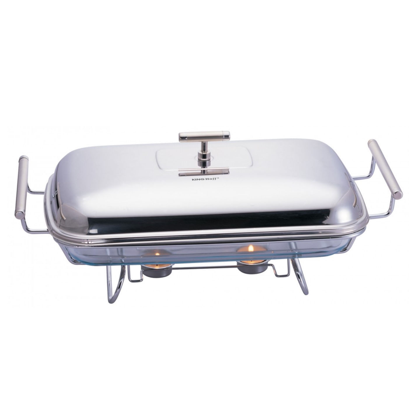 Vas de servit cald Kinghoff KH 1414, 3l, Capac din otel, Sticla, Inox