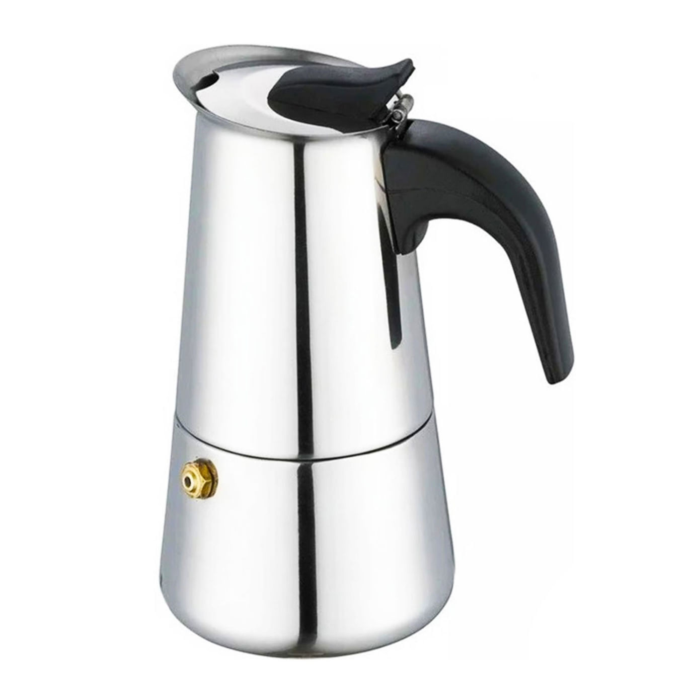 Espressor pentru aragaz Bohmann BH 9506, 6 cesti, 300 ml, Inox