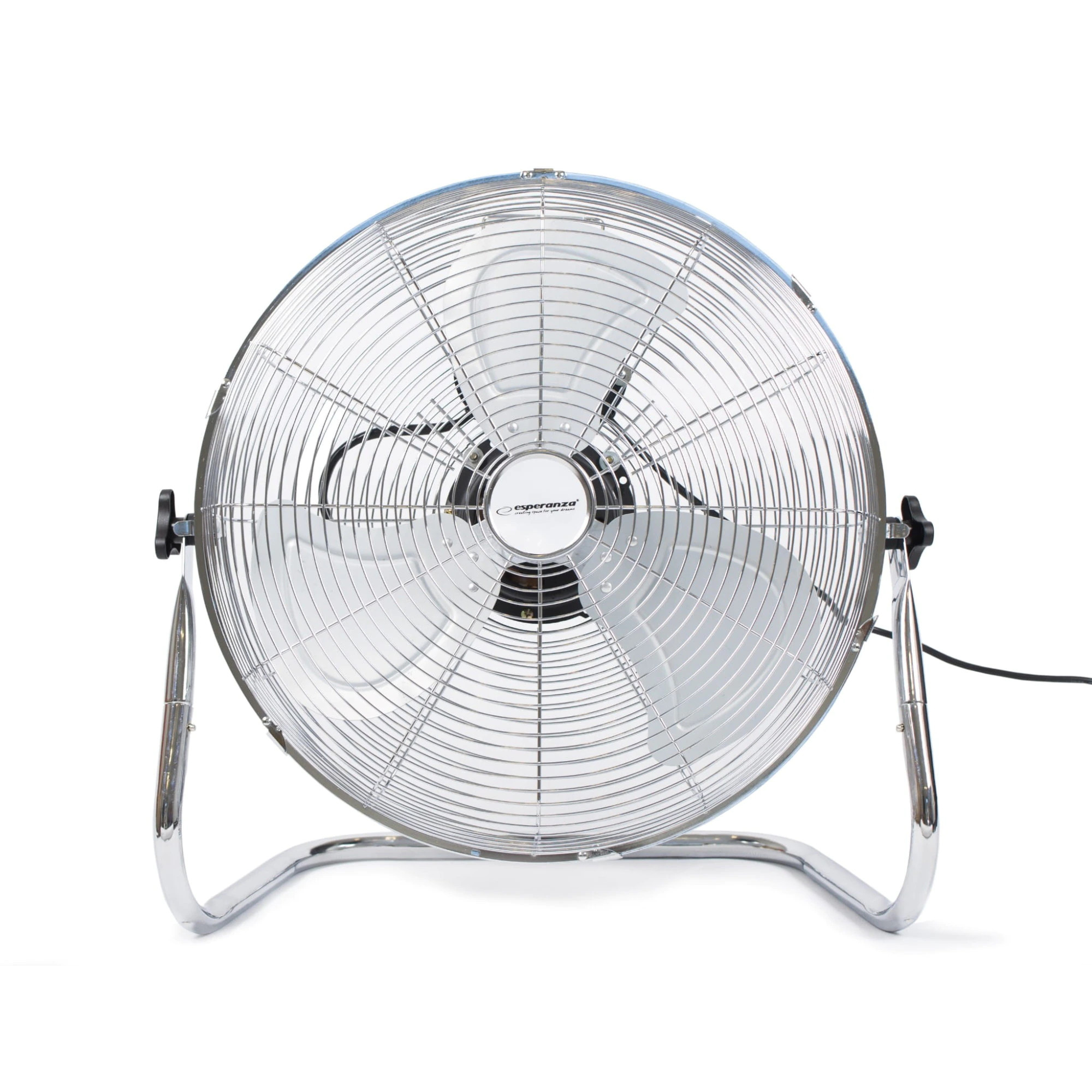 Esperanza EHF006 Ventilator de podea Cyclone, 110W, 45cm, 3 viteze, 116m3/min, aripioare din alumini