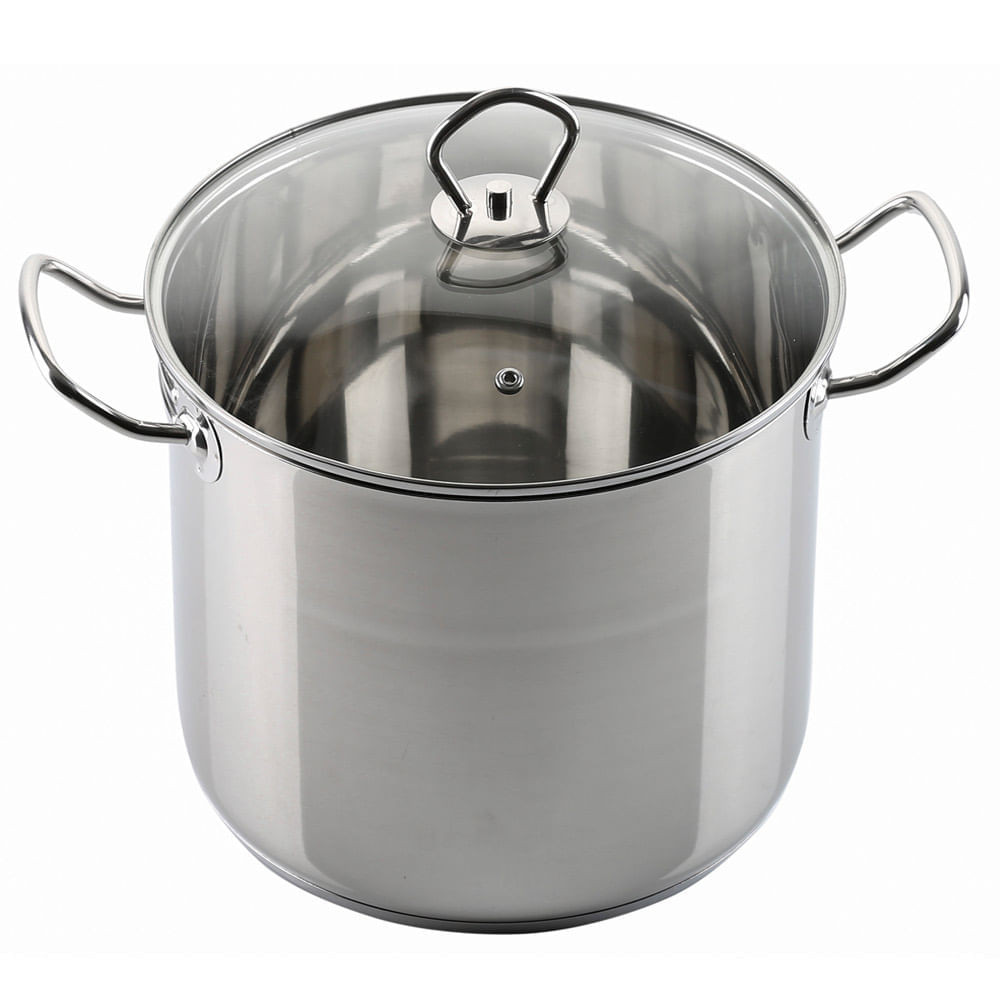 Oala de inox cu capac sticla, ERTONE, ERT-MN 512