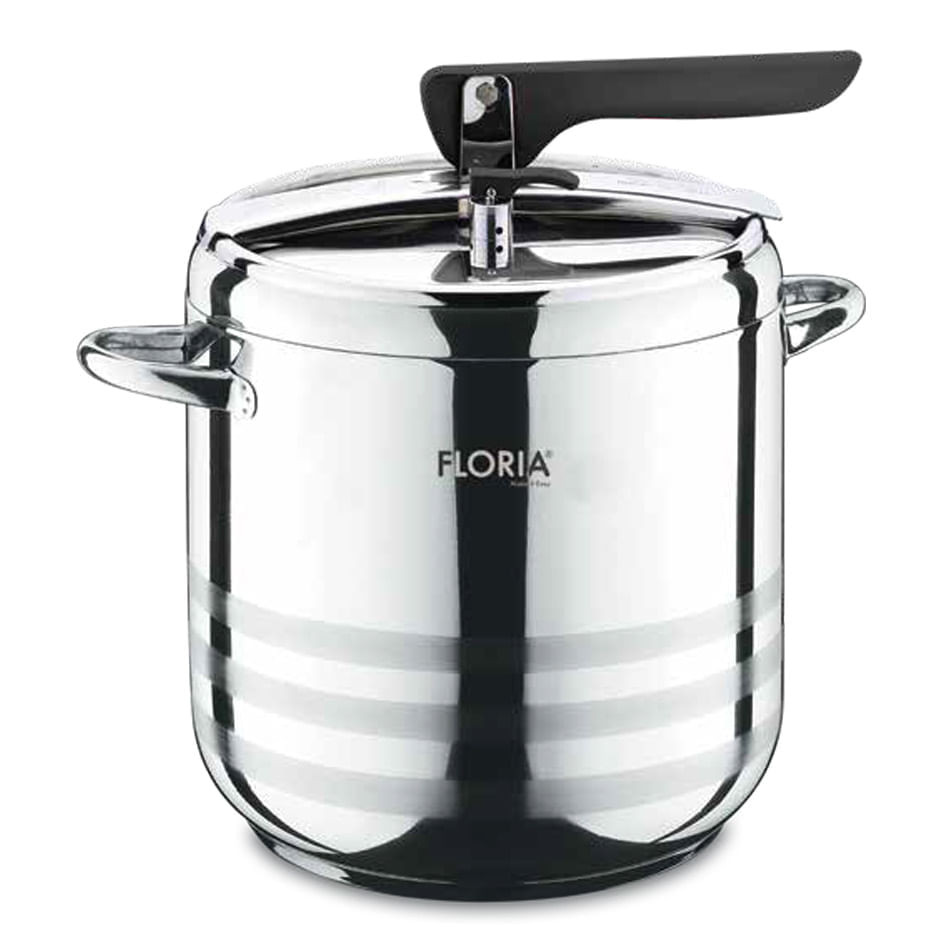 Oala presiune Floria ZLN-6232, 14l, Triplu fund, Inductie, Inox