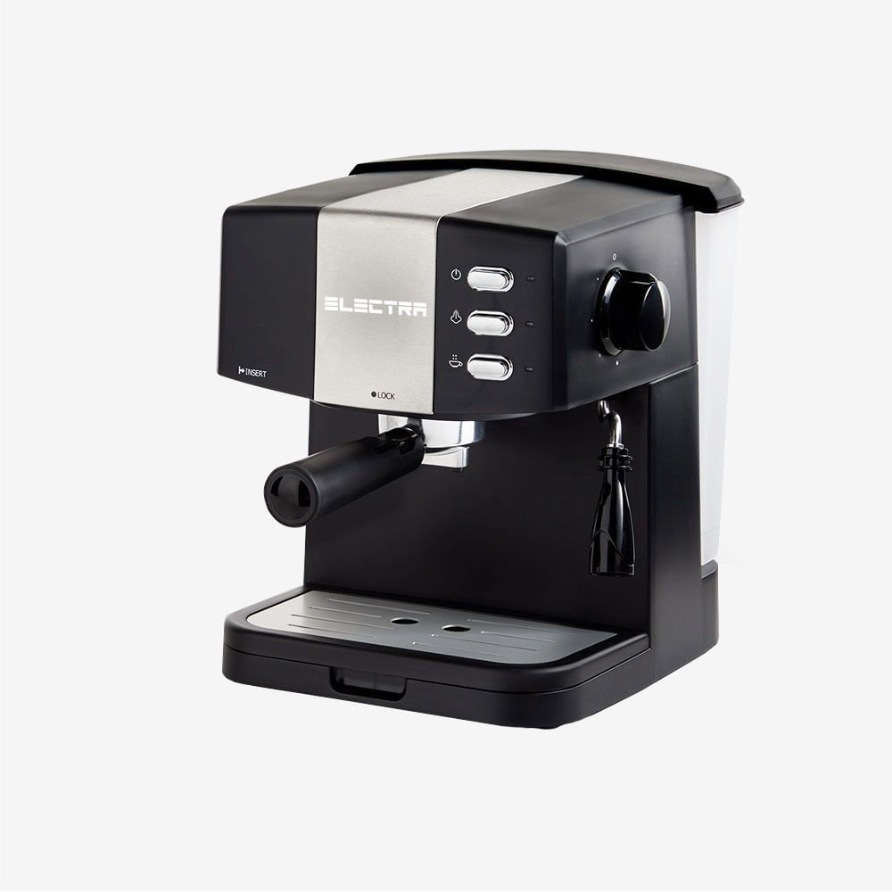 Espressor manual Electra ECM-1313 Bella, 850W, 15 bar, 1.5l, Negru