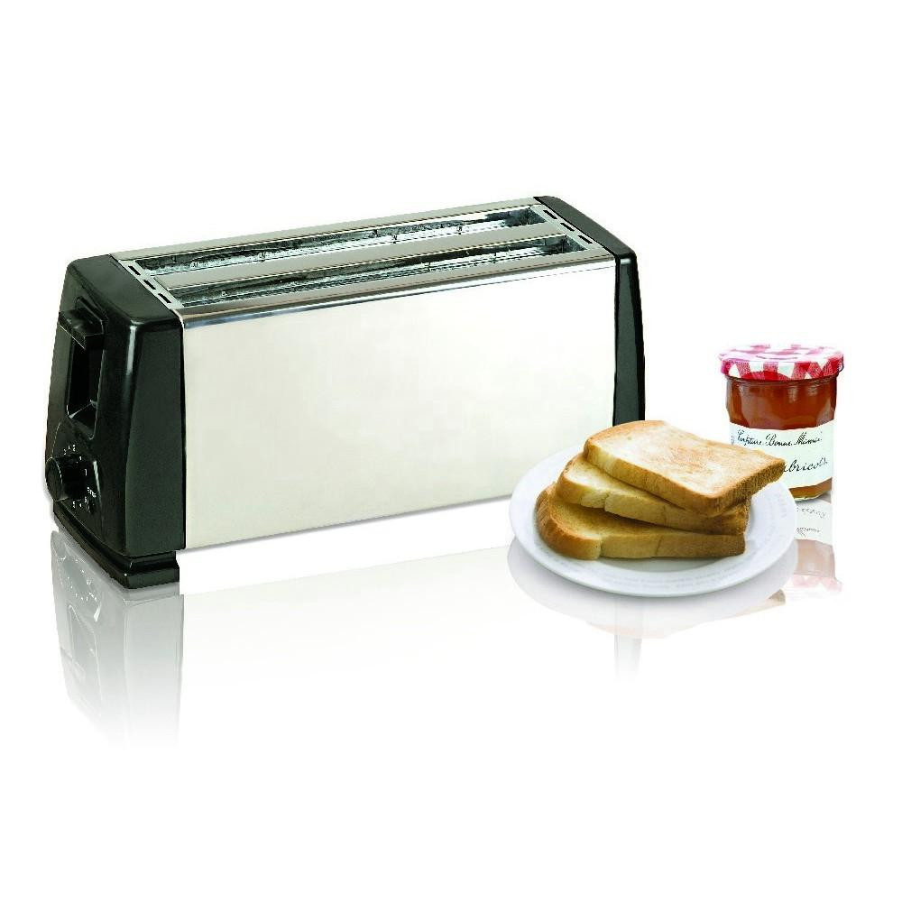 Prajitor de paine pentru 4 felii SAPIR SP 1440 CS, 1300W, 6 grade, Otel inoxidabil