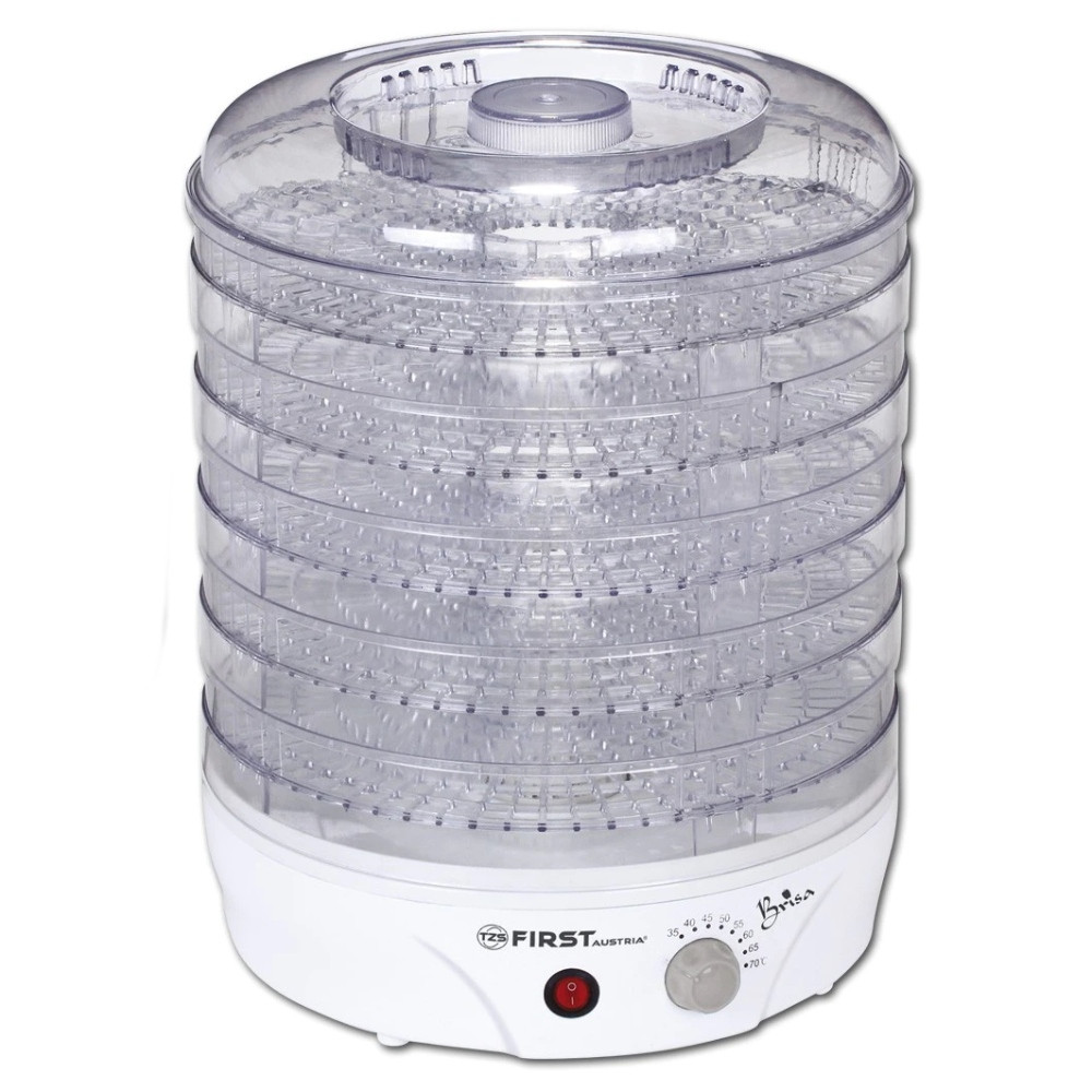 Uscator de fructe si legume First Austria FA-5126-2, 240W, 5 niveluri, 35 pana la 70C, fara BPA, ven