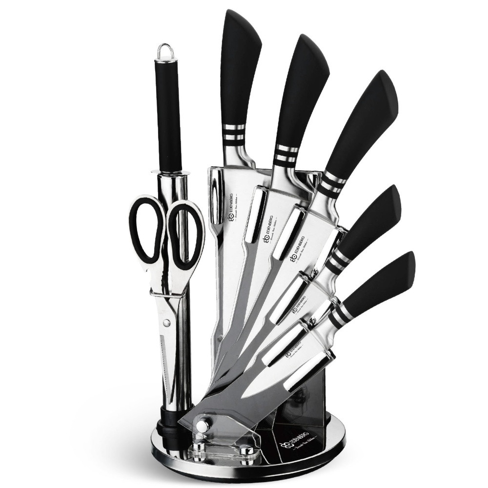 Комплект ножове с точило и ножица Edenberg EB-905
