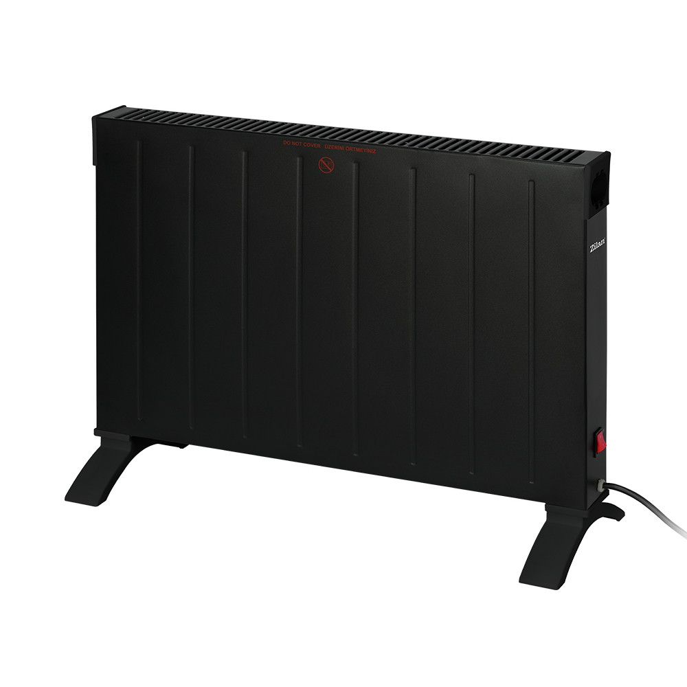 Convector de perete Zilan ZLN6258, 2000W, Functionare silentioasa, Negru