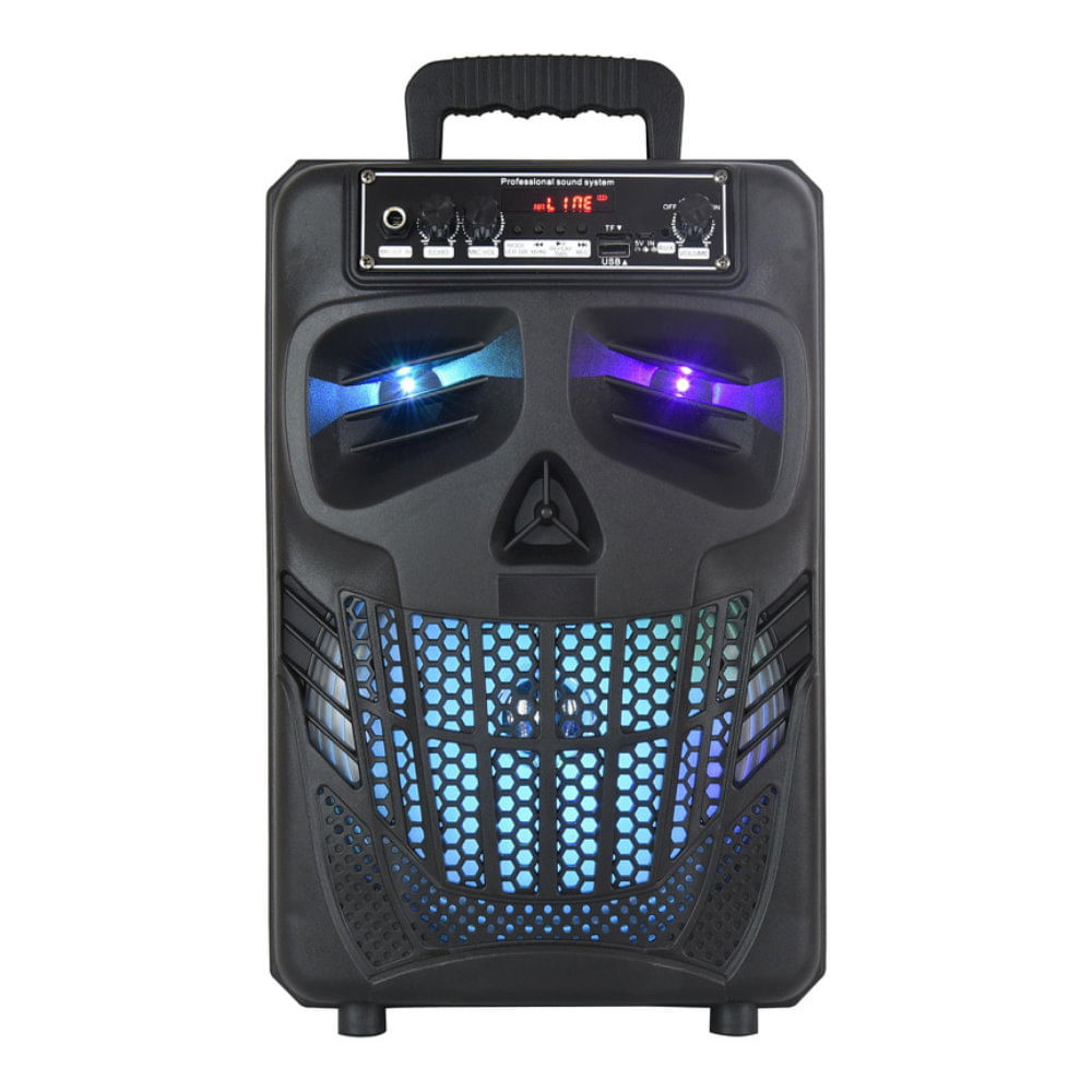 Sistem audio portabil Crown PMS-CM88, 10W, Telecomanda, USB, Bluetooth, Radio FM, Microfon, Negru