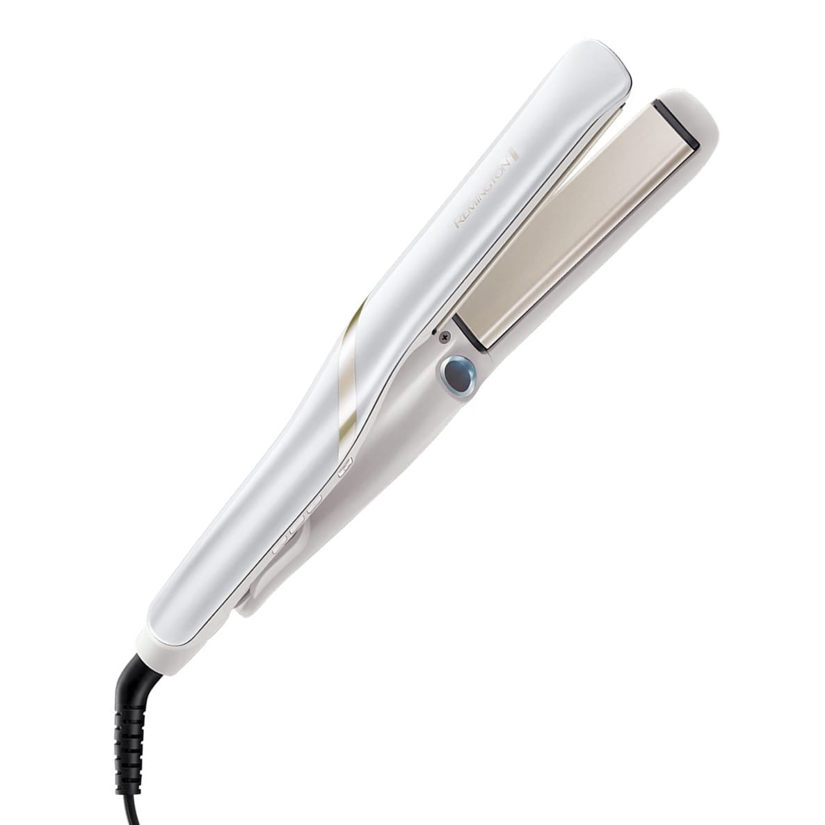 Преса за коса Remington S9001 Hydraluxe Pro, 230 C, Керамика, Водна пара, 5 нива, Бял