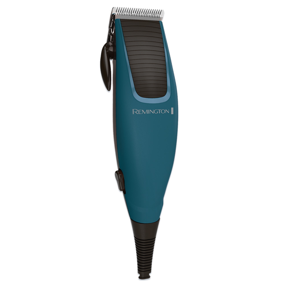 Машинка за подстригване Remington HC5020, С кабел, Аксесоари, Приставки 3-18мм, Иноксово острие, Син
