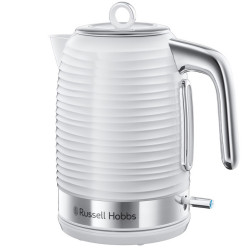 Cana Electrica Russell Hobbs Inspire 24360-70, 2400 W, 1.7 L, Plastic In Relief De Inalta Calitate, Alb