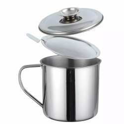 Recipient depozitare ulei folosit Kinghoff KH 1726 1.2 L Strecuratoare 12.5х11.5 cm Inox