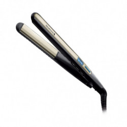 Resigilat: Remington S6500 Sleek and Curl, Ceramic, Încălzire: 15 secunde, 150-230C, Auriu / Negru