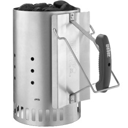 Recipient aprindere rapida carbuni Weber WB 7416 Otel cu acoperire aluminiu 31.5 х 20.5 х 32 cm Argintiu