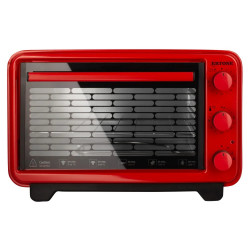 Resigilat: Cuptor electric Ertone MN 9060RS, 1420W, 36 litri, Cronometru si semnal, Termostat, Rosu