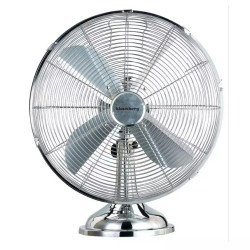 Ventilator de masa Klausberg KB 7538 40 cm 55 W Otel inoxidabil Oscilatie 3 viteze Inox