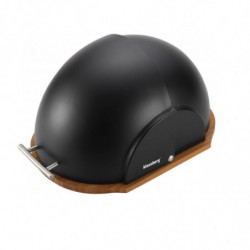 Cutie de pâine și masă de tăiat Klausberg KB7286 37 cm bambus negru