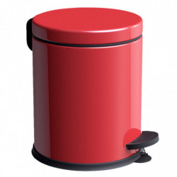 Coș de gunoi Vinoks 412400B 12 litri oțel inoxidabil pedală roșu