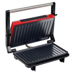 Sandwich toaster - apăsați Royalty Line RL-PM750.1, 750W, plăci antiaderente, LED, roșu