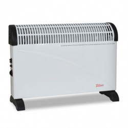 Convector cu turboventilator Zilan ZLN-6850, 2000W, 3 trepte, Oprire automata, Manere, Alb