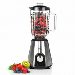 Resigilat: Blender First Austria FA-5241-3, 1000W, 1,5 litri, 21000 rpm, 2 trepte, ulcior de sticla, otel inoxidabil