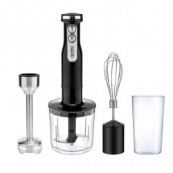 Blender de mana First Austria FA-5273-5, 600W, 14500 RPM, Control viteza, Negru