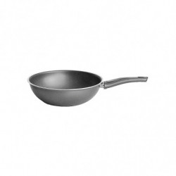 Tigaie Wok Rosberg R51320E28 28 cm Finisaj marmura Gri