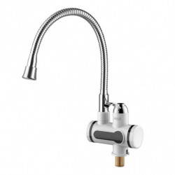 Robinet electric pentru incalzit apa MUHLER FWH-3007FT 300W Flexibil Pe blat Alb