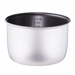 Recipient pentru multicooker Rosberg Premium RP51985D5/C5, 5 L, Acoperire antiaderență, Argintiu